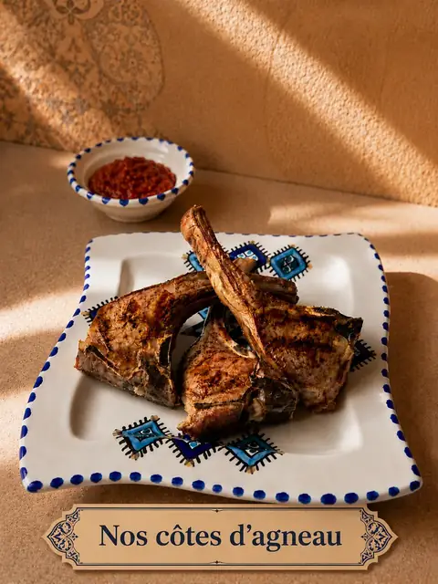 Nos côtes d'agneau