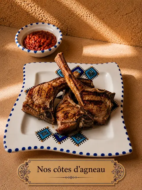 Nos côtes d'agneau