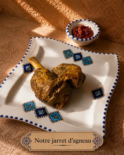 Notre jarret d'agneau